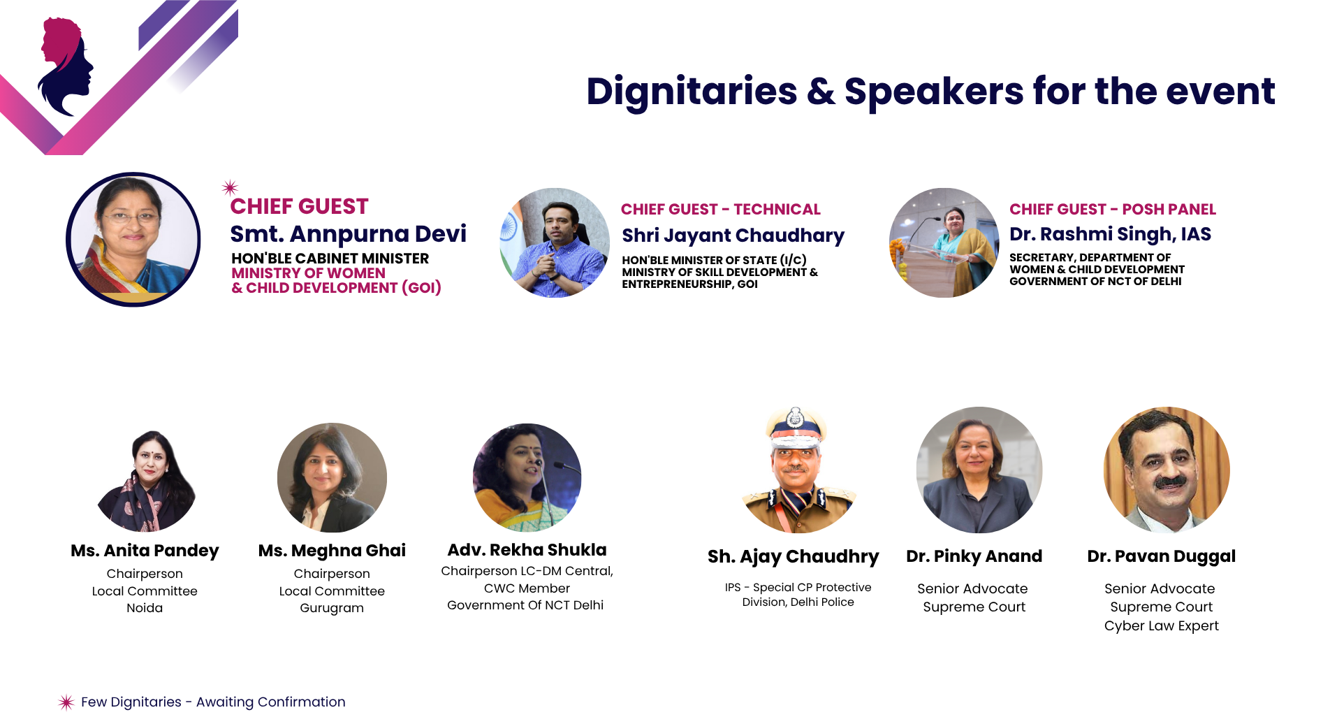 Dignitaries of 4th National PoSH Conclave 2026
